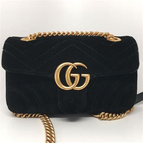 gucci marmont small velvet shoulder bag|gucci marmont matelassé shoulder bag.